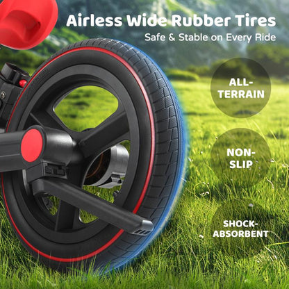 Multi-Functional Toddler Bike with Training Wheels