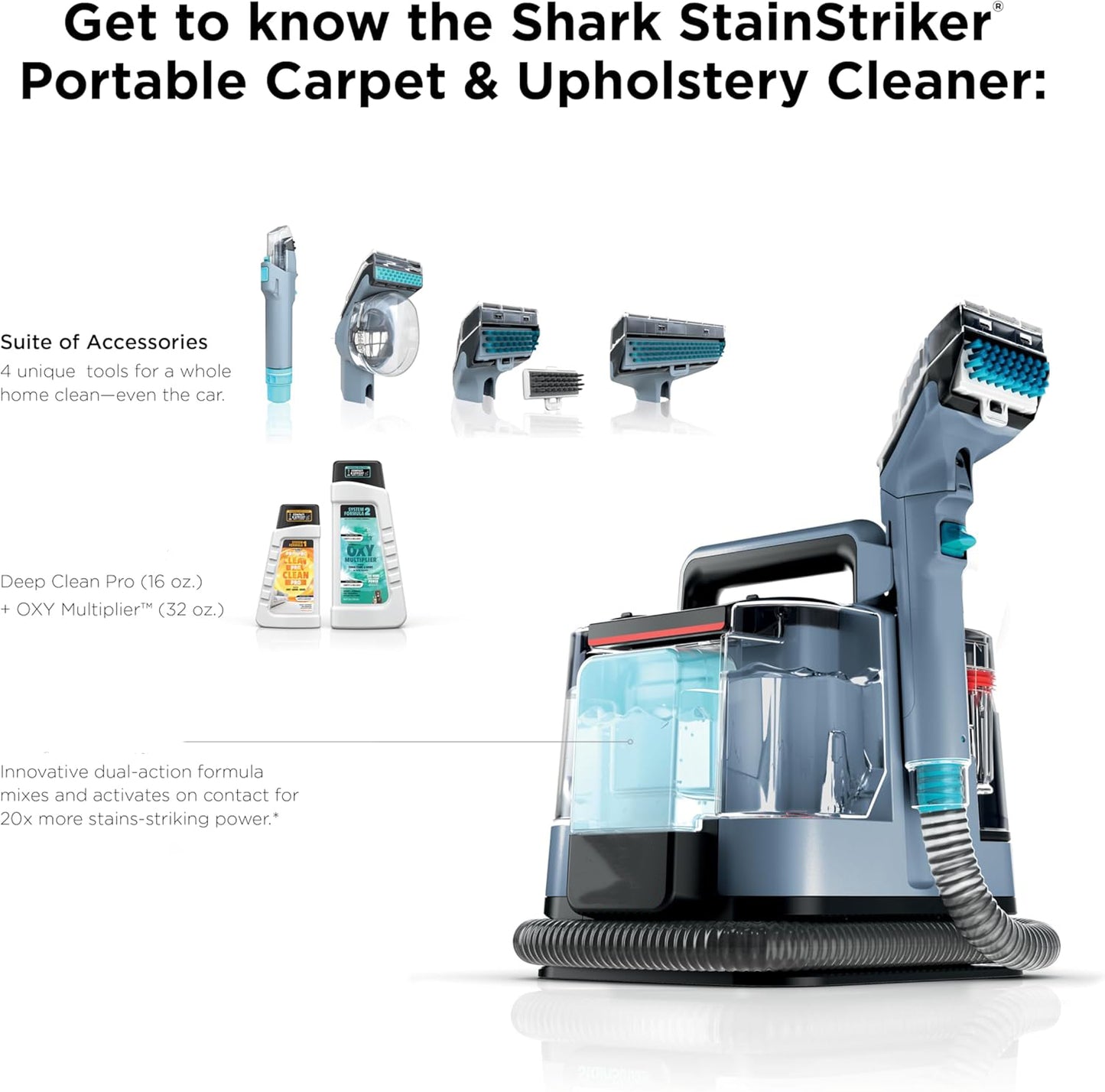 Portable Carpet & Upholstery Cleaner