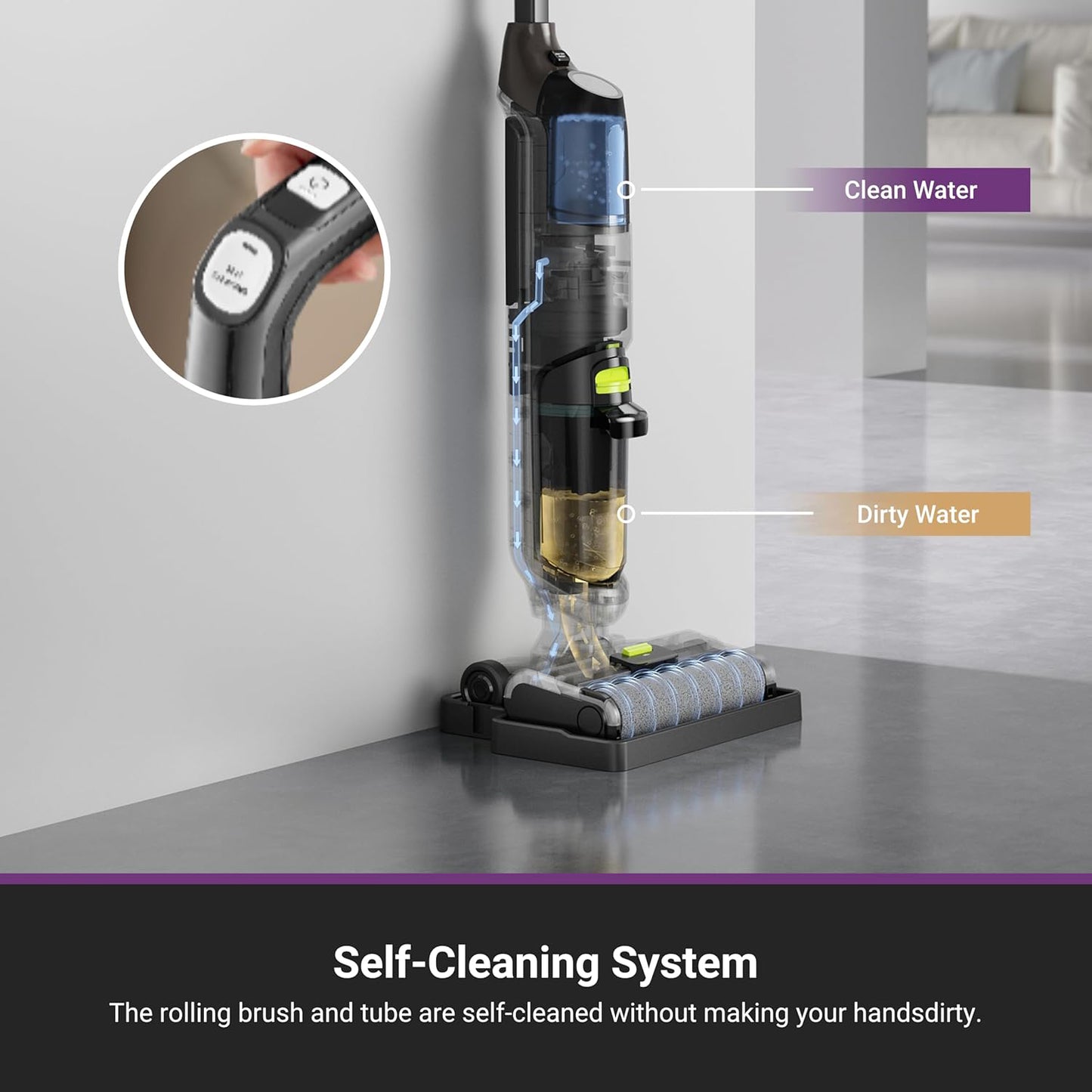 Cordless Wet Dry Floor Cleaner